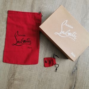 Christian Louboutin Show Box and Dust Bag